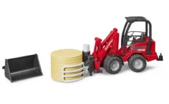 BRUDER 02192 - Schäffer Hoflader 2630 Mit Ballengreifzange