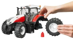 BRUDER 03180 - Steyr 6300 Terrus CVT -Kinderspielzeug Laden bruder steyr terrus 03180