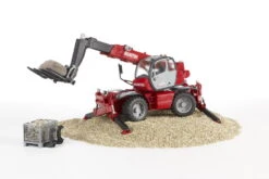 BRUDER 02129 - Manitou Teleskoplader MRT 2150 -Kinderspielzeug Laden bruder 02129 manitou mrt 2150 gabel